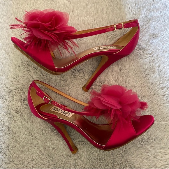 Badgley Mischka Shoes - Pink Badgley Mischka heels